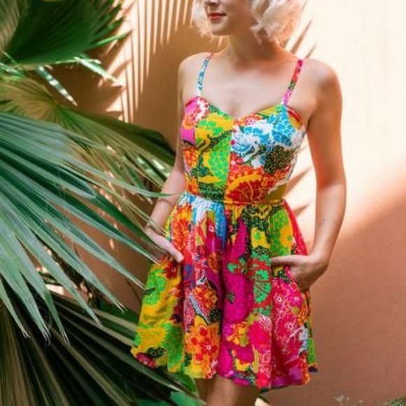 Trashy Diva Pants - Trashy Diva Ruby Romper Psychadelic Dragons